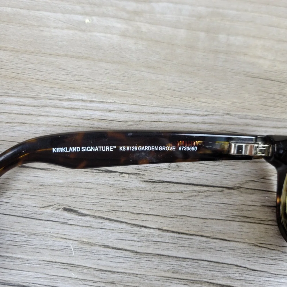 Kirkland Signature Eyeglasses Frames KS #126 Garden Grove Tortoise 51-18-140 - Picture 6 of 14